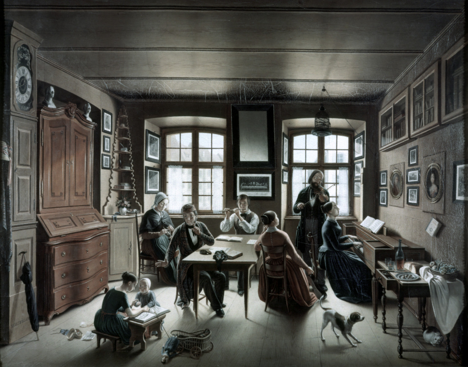 Sebastian Gutzwiller: Basler Familienkonzert, 1849
